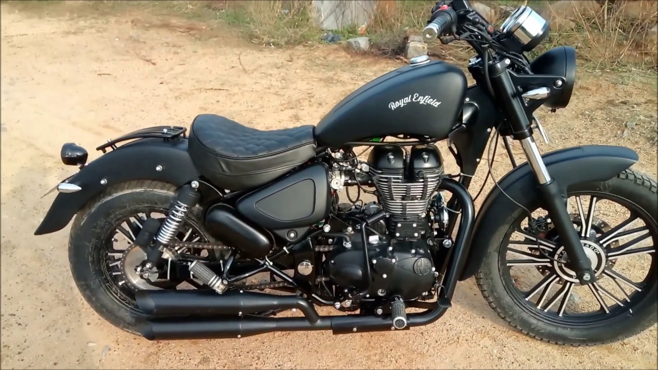 BLACK MAGIC | Customized Royal Enfield Thunderbird | Eimor Customs