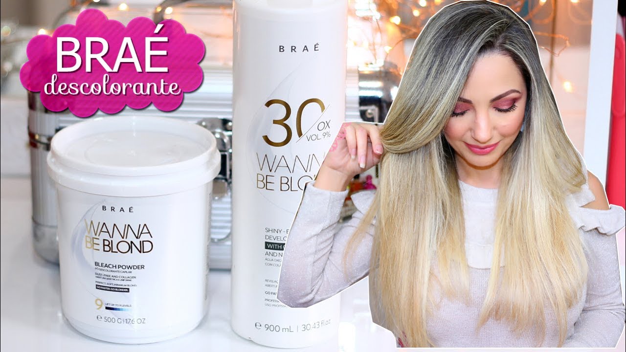 DESCOLORANTE BRAÉ {resenha} É bom? Vale a pena? Clareia bem? Por Bia Munstein