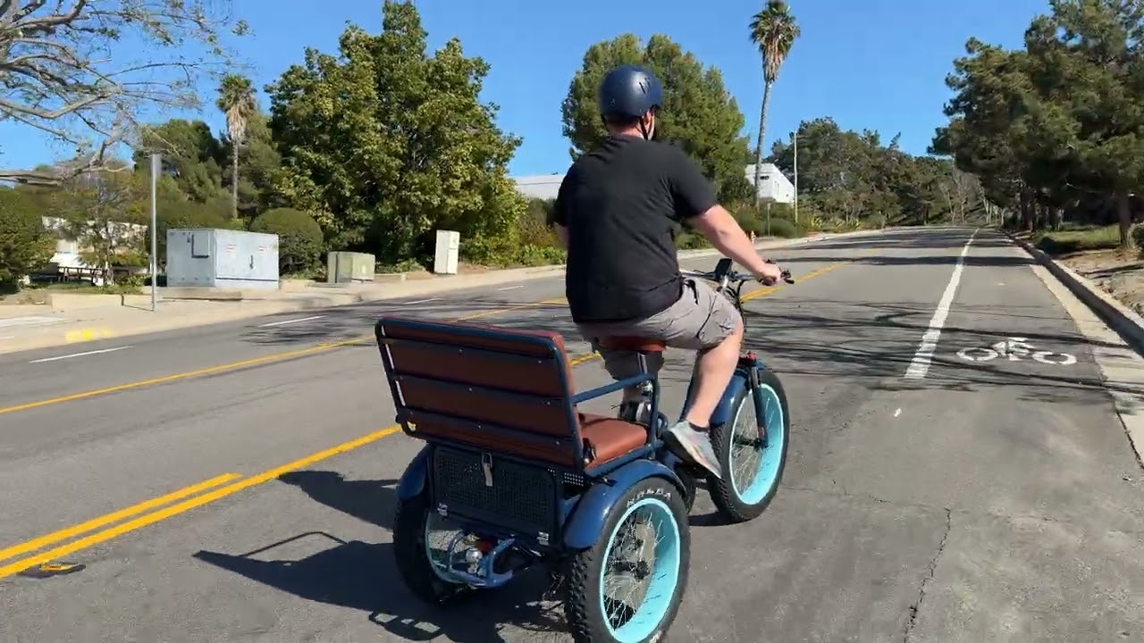 Which EBike Rickshaw Motor Climbs Hills Best? 750W vs 1000W vs 1500w..The Results are Shocking!