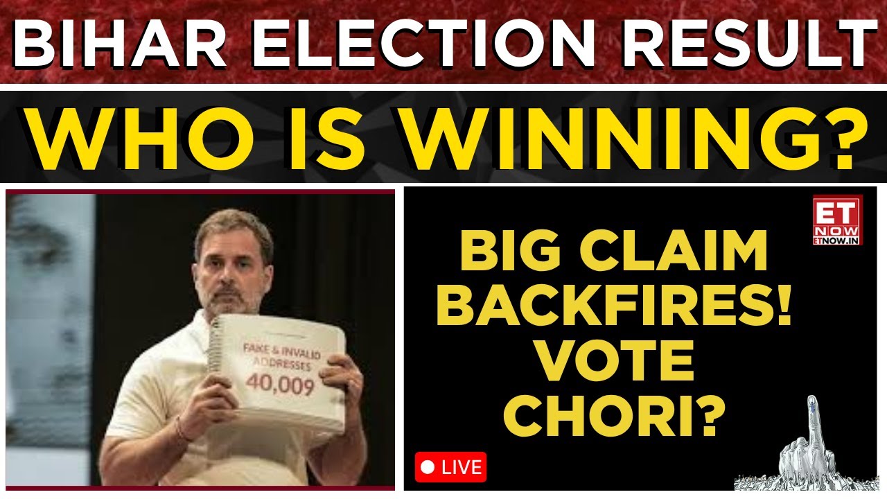 Bihar Results 2025: No Evidence Of &lsquo;Vote Chori&rsquo; | Has Rahul Gandhi&rsquo;s Narrative Failed? | Breaking
