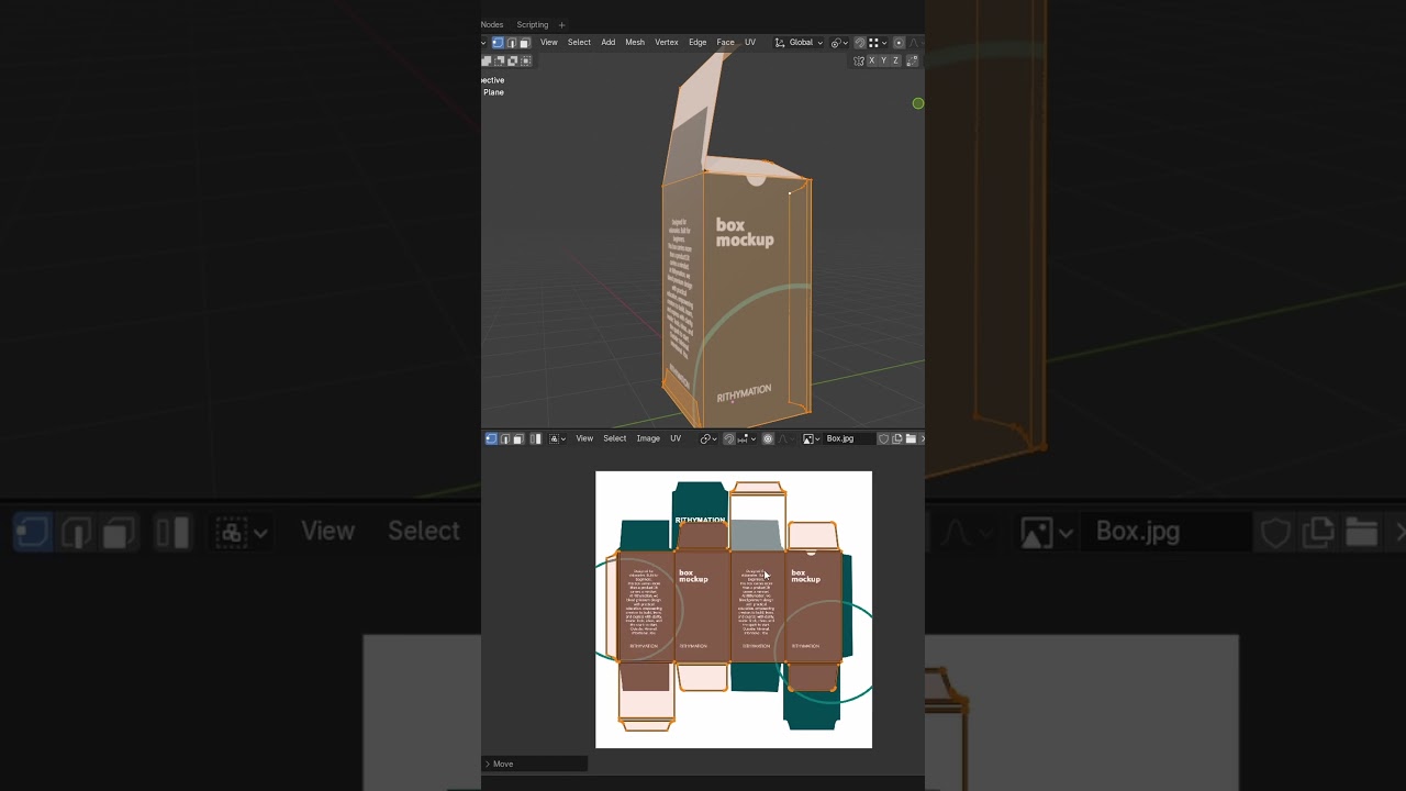 How to fix a flipped UV in Blender