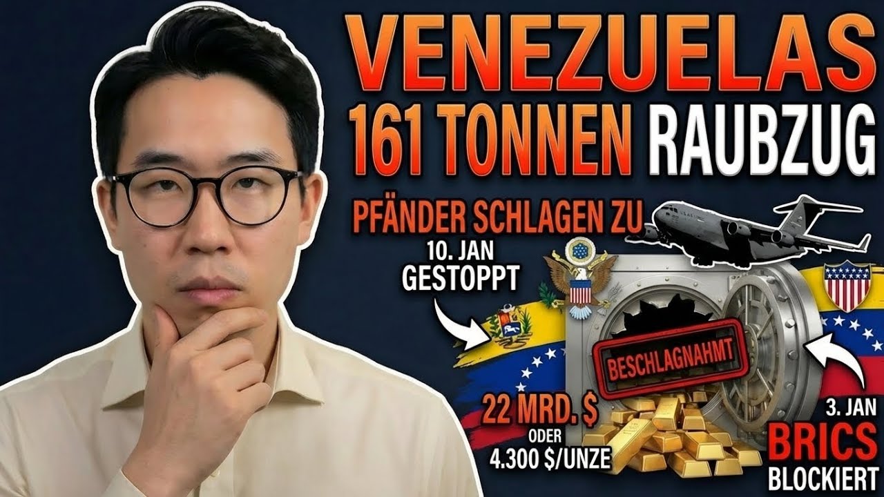 Die Beschlagnahmung von 161 Tonnen Gold: Warum die USA Venezuelas Gold ins Visier genommen haben