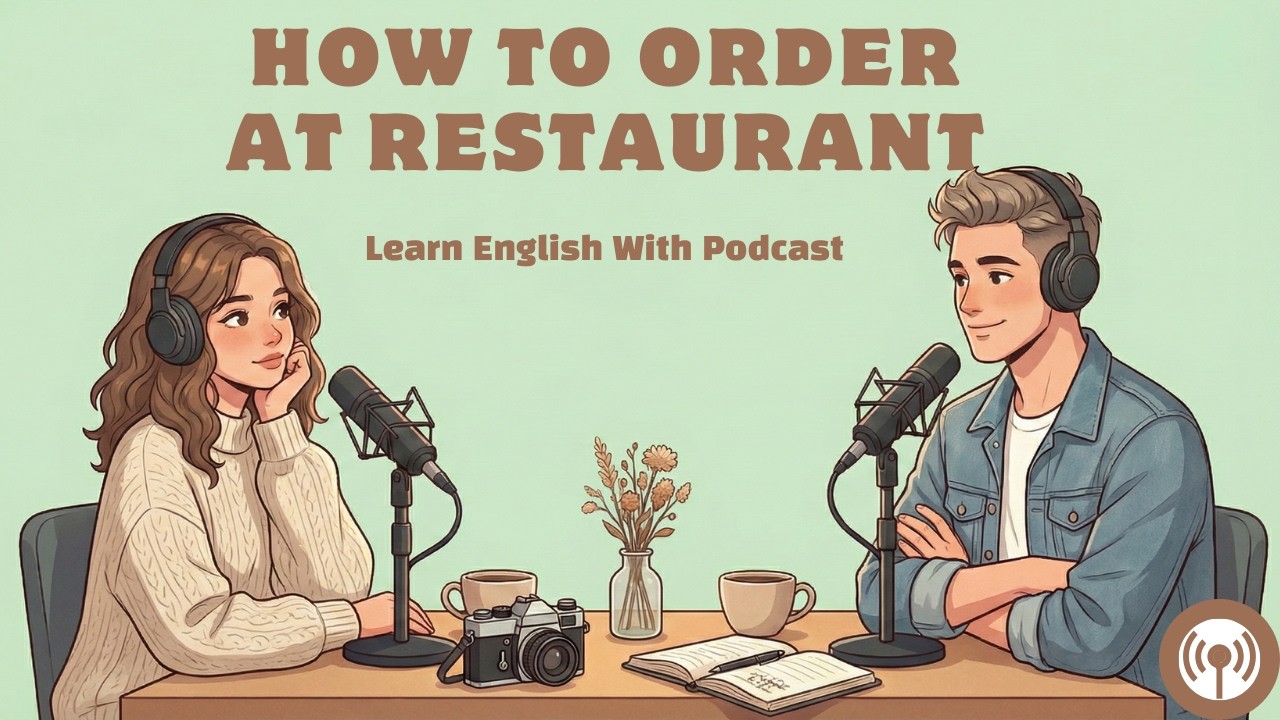 How to Order Food in English| Learn English With Podcast | Real Conversation