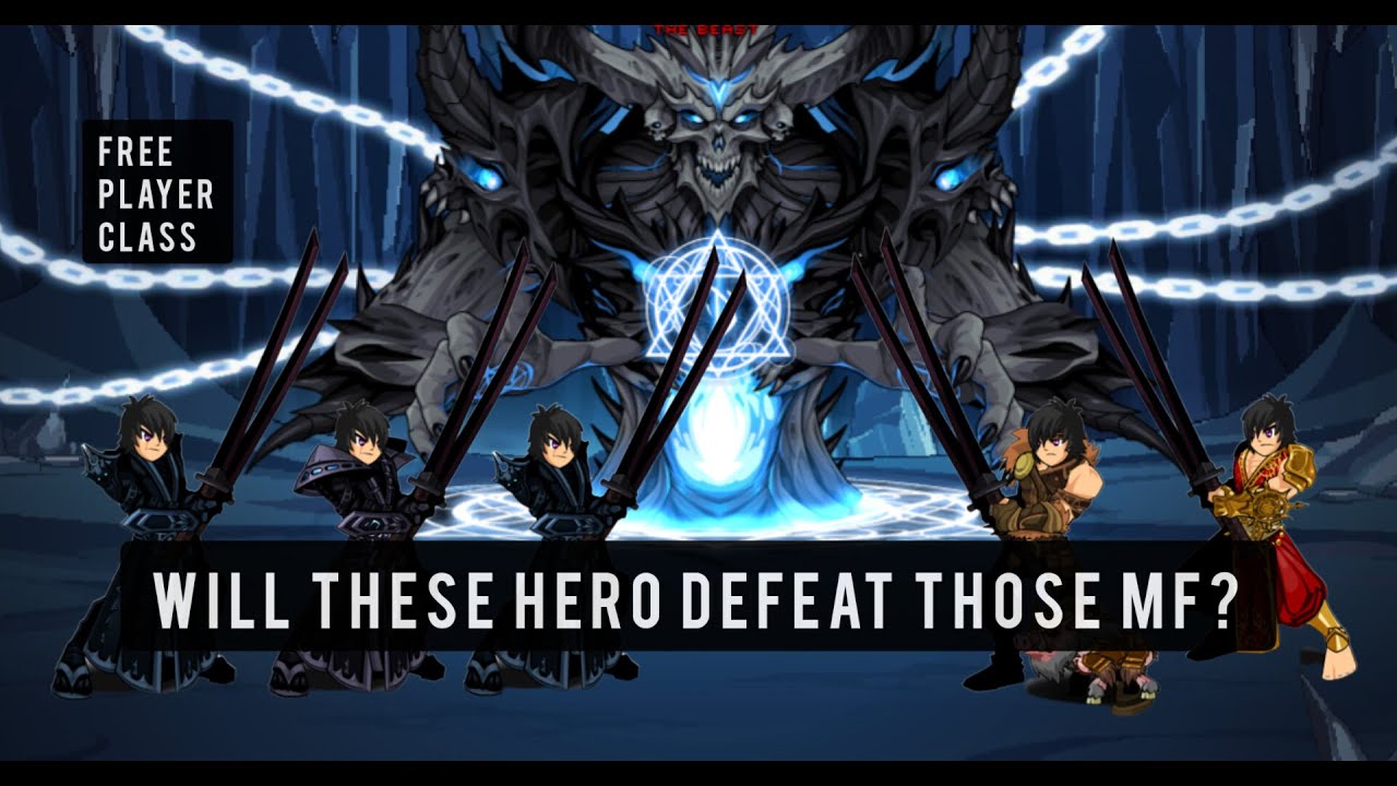 [AQW] How to dodge every monster attack (Free Player Class Edition)