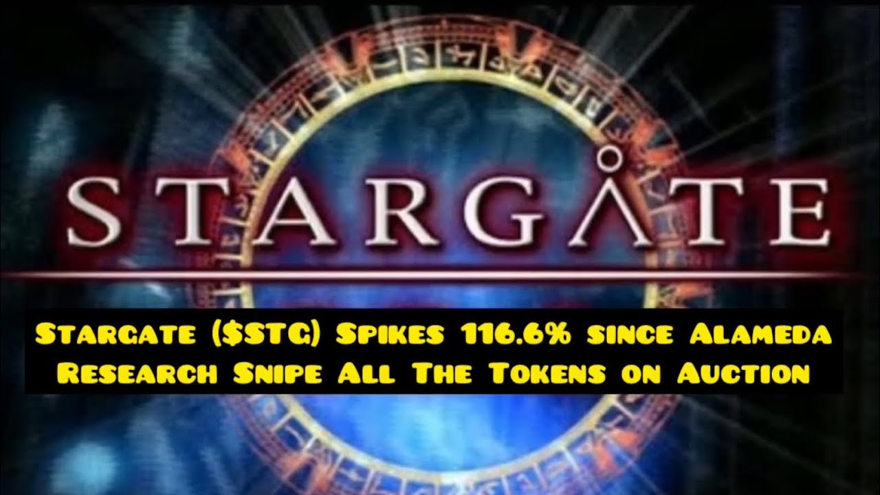 Stargate ($STG) Spikes 116.6% since Alameda Research Snipe All The Tokens on Auction
