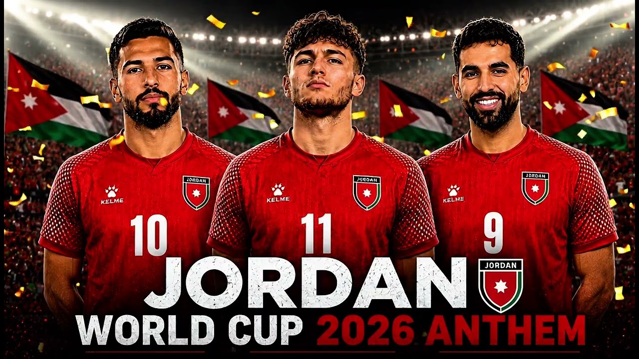 🇯🇴 JORDAN World Cup 2026 Song | Al Nashama