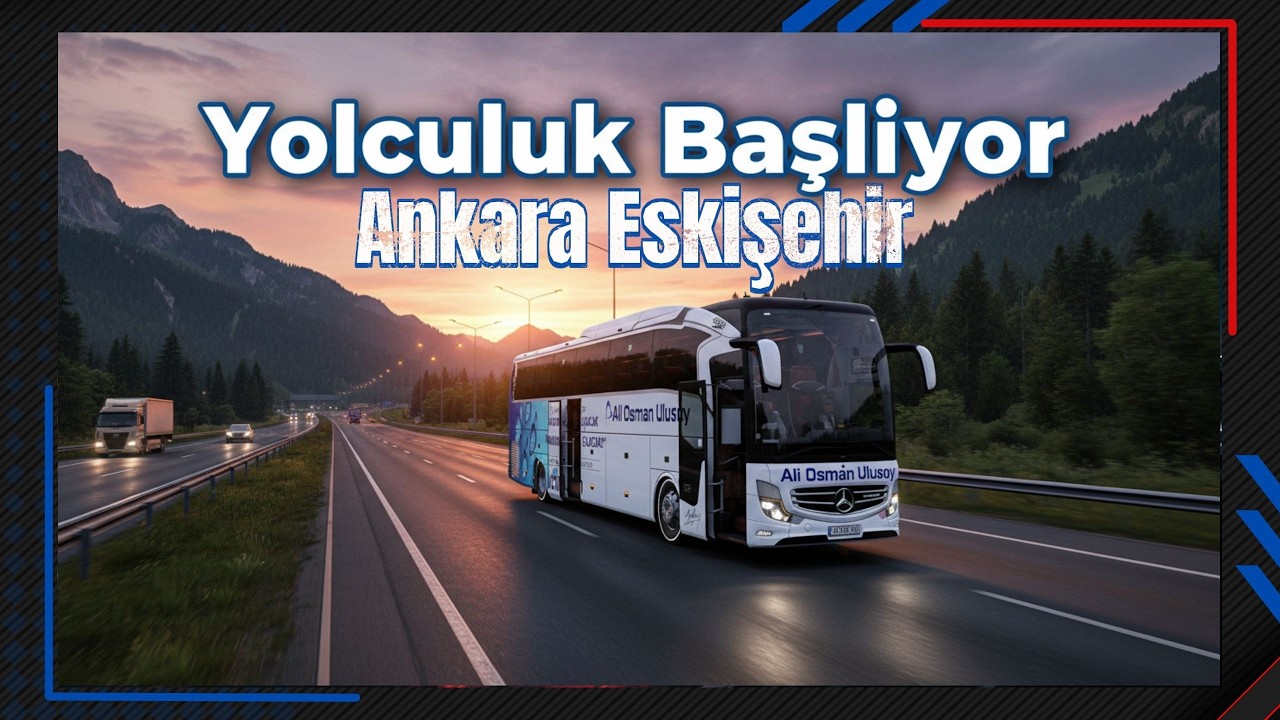 ESKİŞEHİR Yolcusu KALMASIN! | HVT Travego 16 SHD 2026 | Ankara - Eskişehir | OyuncuyusBis Map 1.4.2
