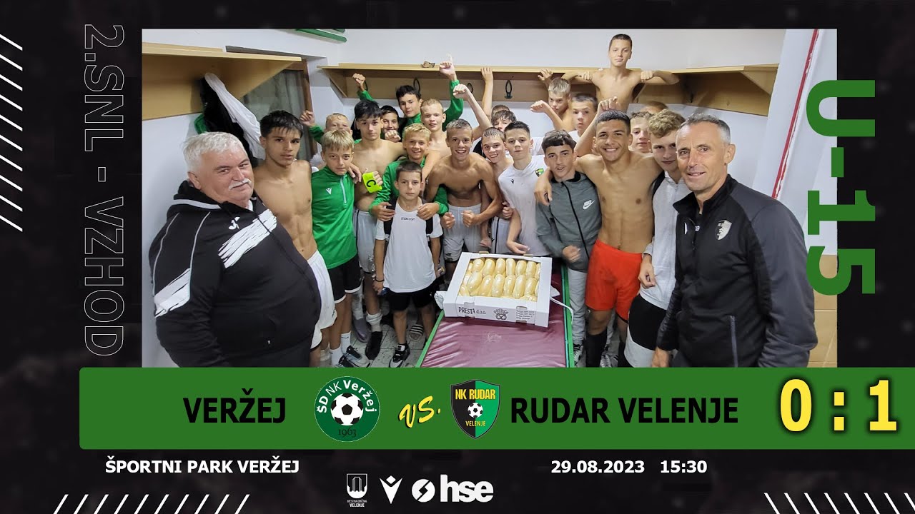 U15 - NK Veržej : NK Rudar 0:1