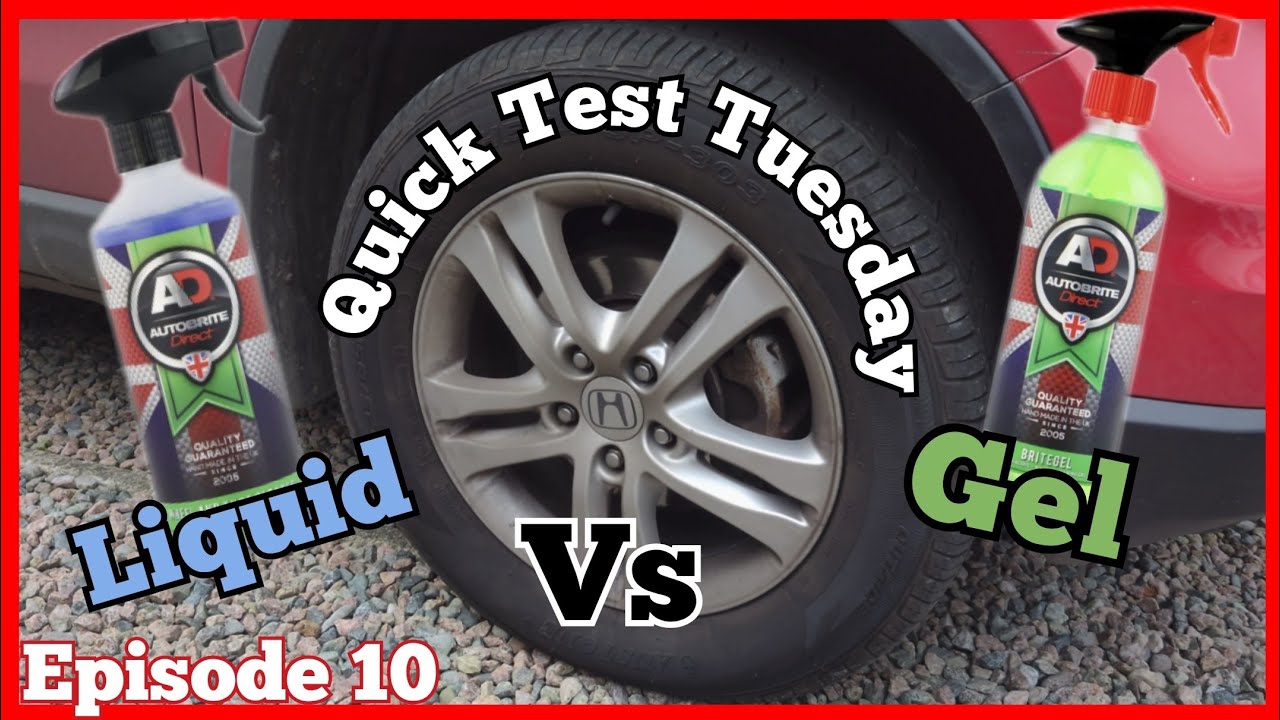 Autobrite Direct Wheel & Tyre Cleaner Vs Britegel | Ep010 | #carwash #cardetailing #carcare
