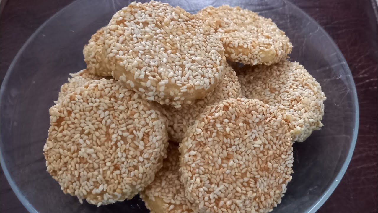 جلجلانيةمعسلةبدون غلوتين لاتفرق عن العادية.🤩🥰djeldjlania gâteau au grain sésame