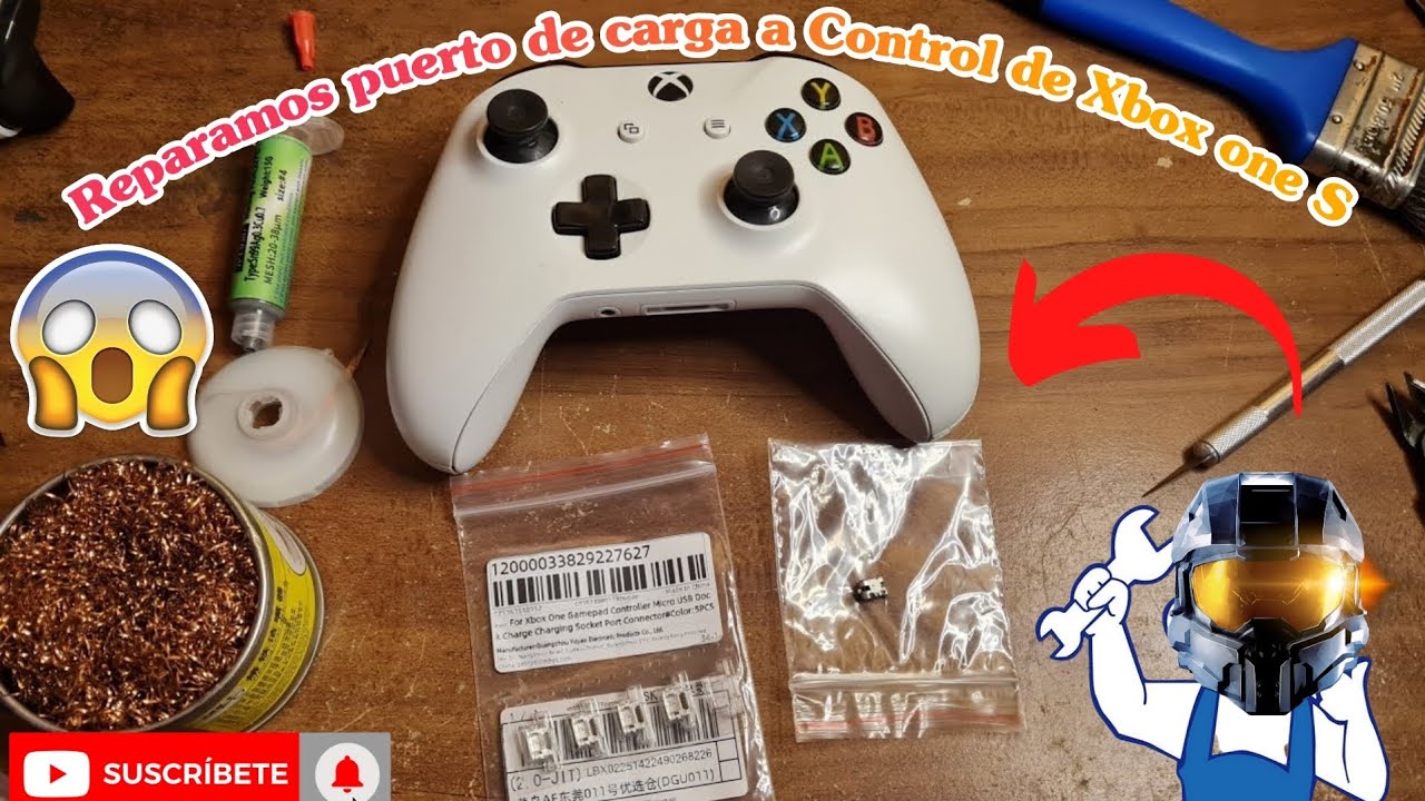 Reparamos Puerto de carga a Control de Xbox one S 🤯🤯🤯⭐️