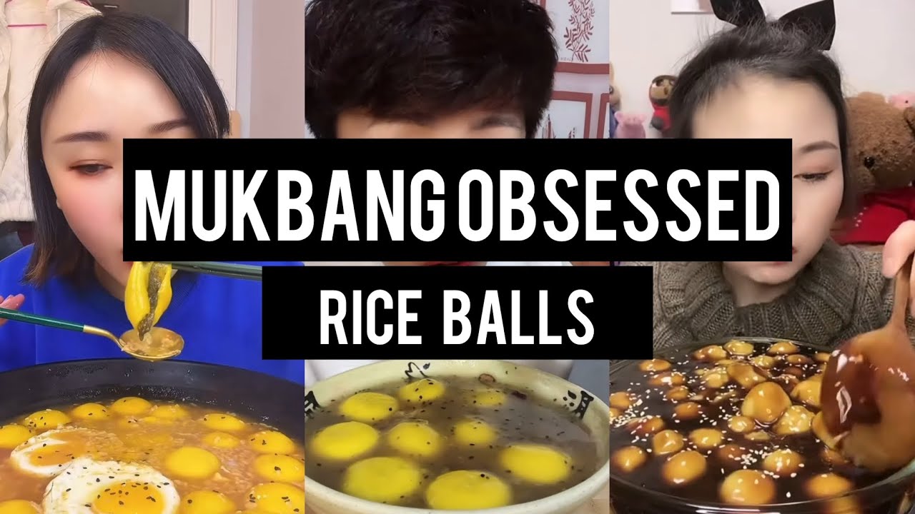 [Portrait] Mukbang ASMR | Sweet Glutinous Rice Balls 汤圆团子 Kwai Eating