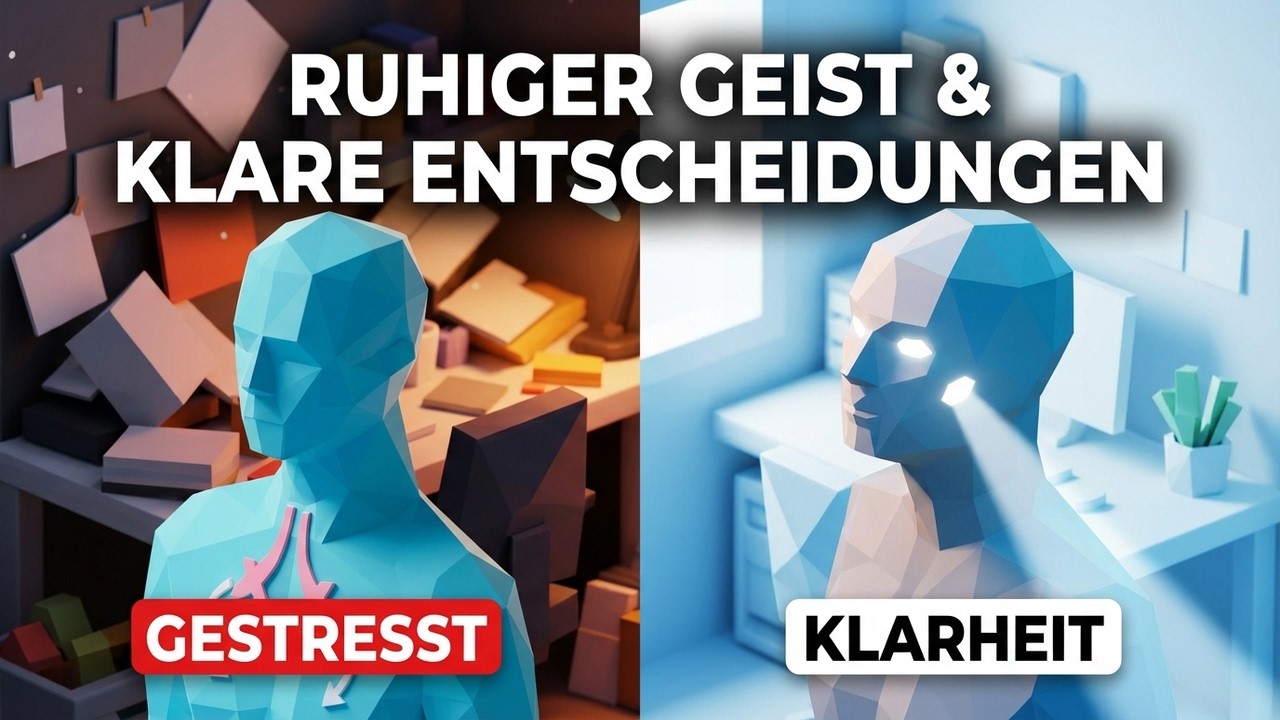 Affirmationen für mentale Klarheit, Fokus und Konzentration | Ruhiger Geist & klare Entscheidungen