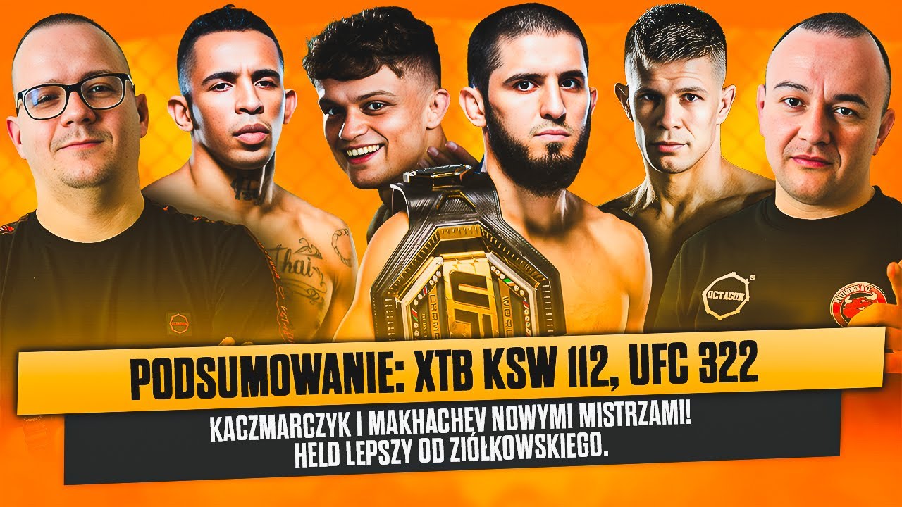 Wiwisekcja MMA #357 : Kaczmarczyk i Makhachev nowymi mistrzami | Held lepszy o Zi&oacute;łkowskiego