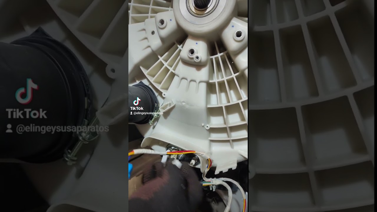 segunda parte como desarmar lavasecadora LG chécalo y siguenos éxito