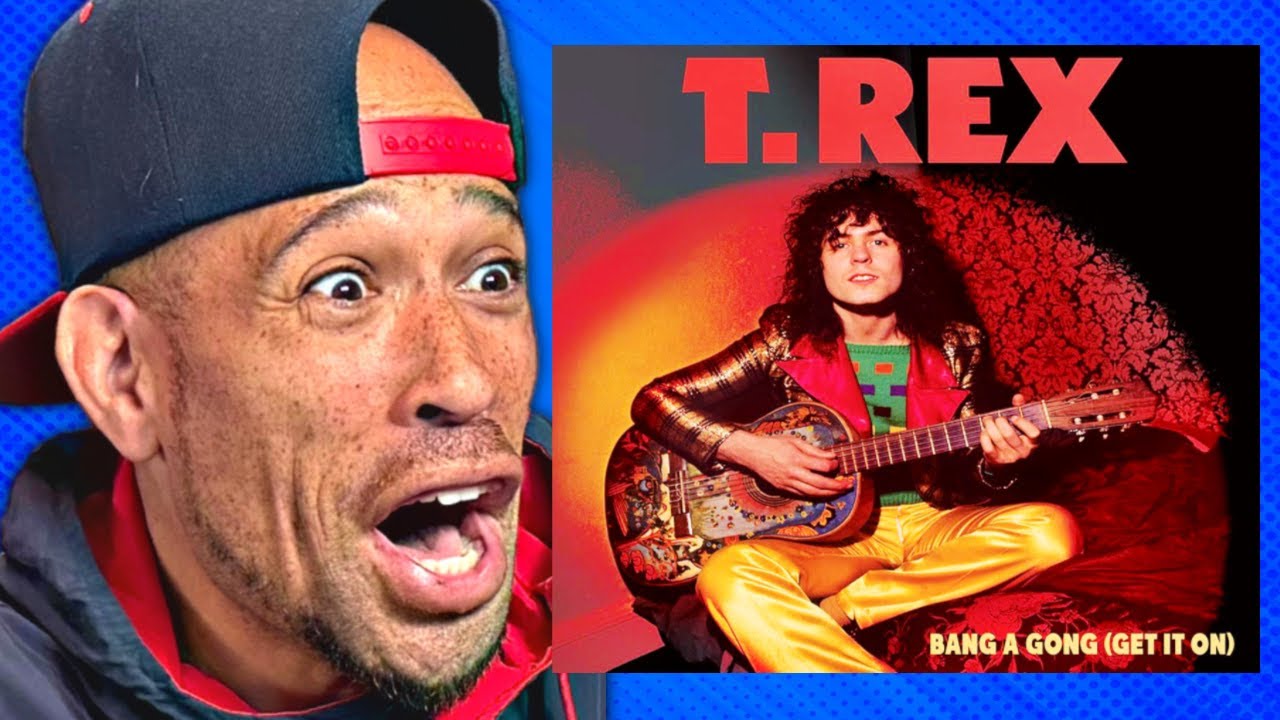 Rapper FIRST time REACTION to T. Rex - Get It On Bang A Gong (get It On) !!