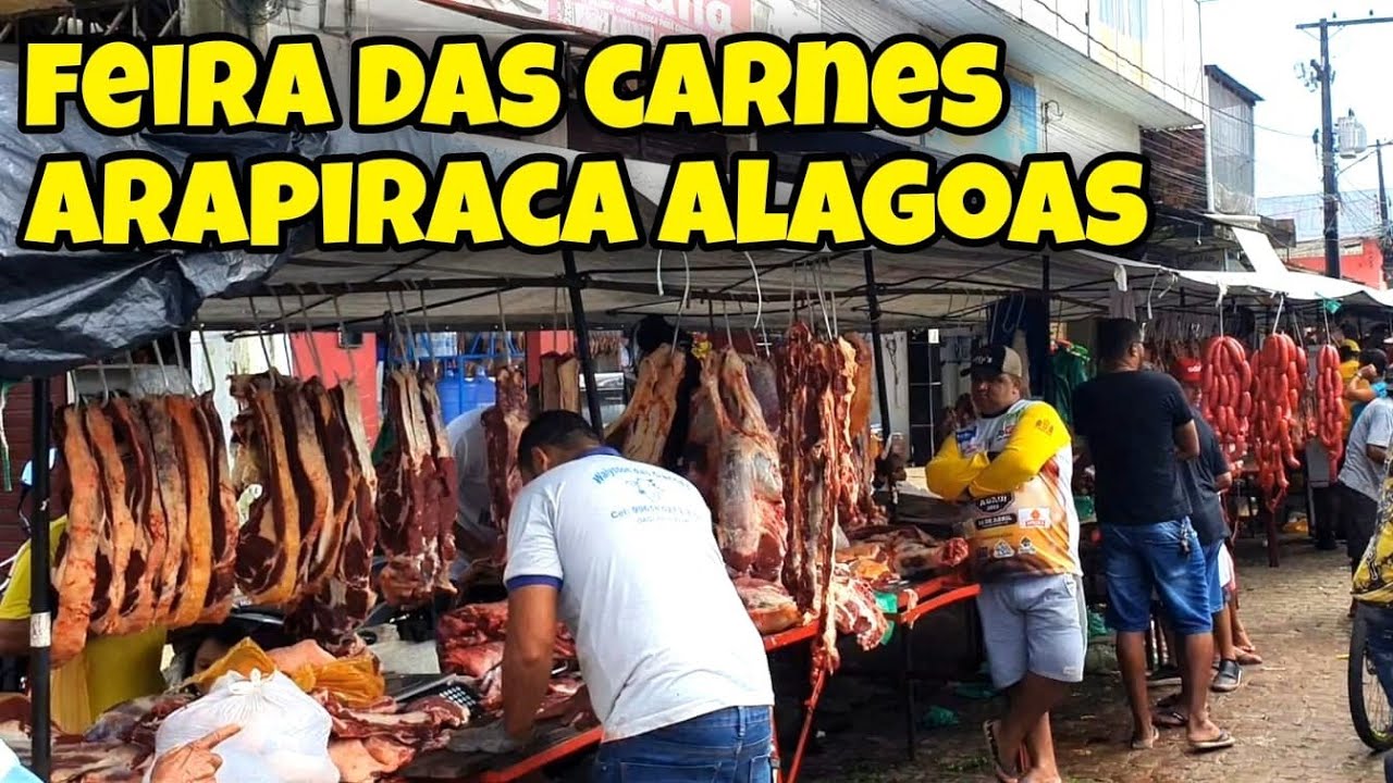 FEIRA DAS CARNES ARAPIRACA ALAGOAS
