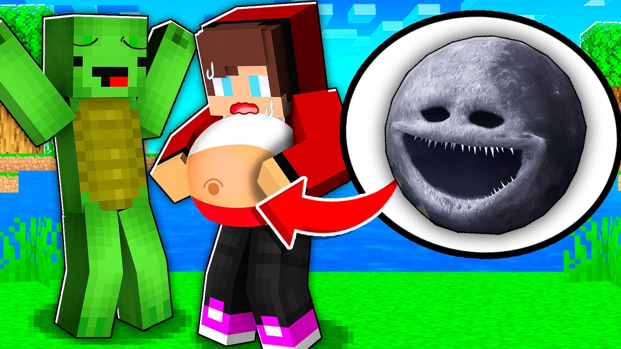 JJ and Mikey: Why JJ Pregnant Moon Woke Up in Minecraft? Maizen