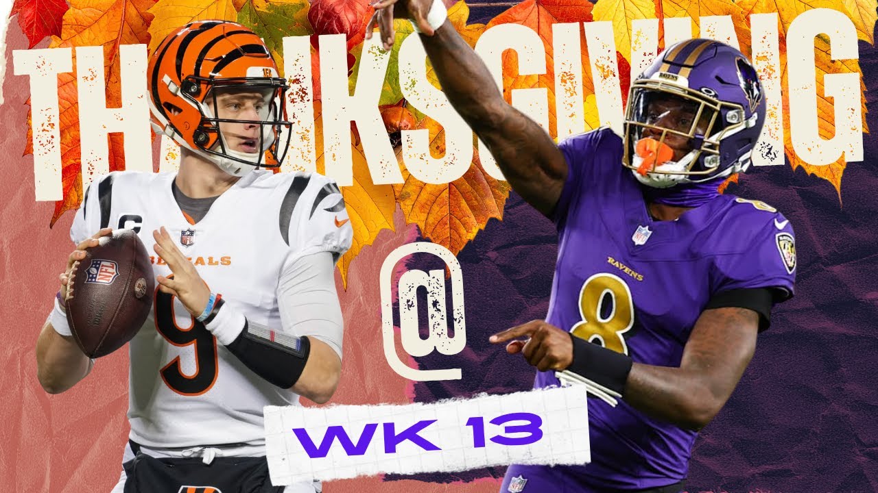 Ravens look to SLAY division rival on Thanksgiving | Week 13 Preview