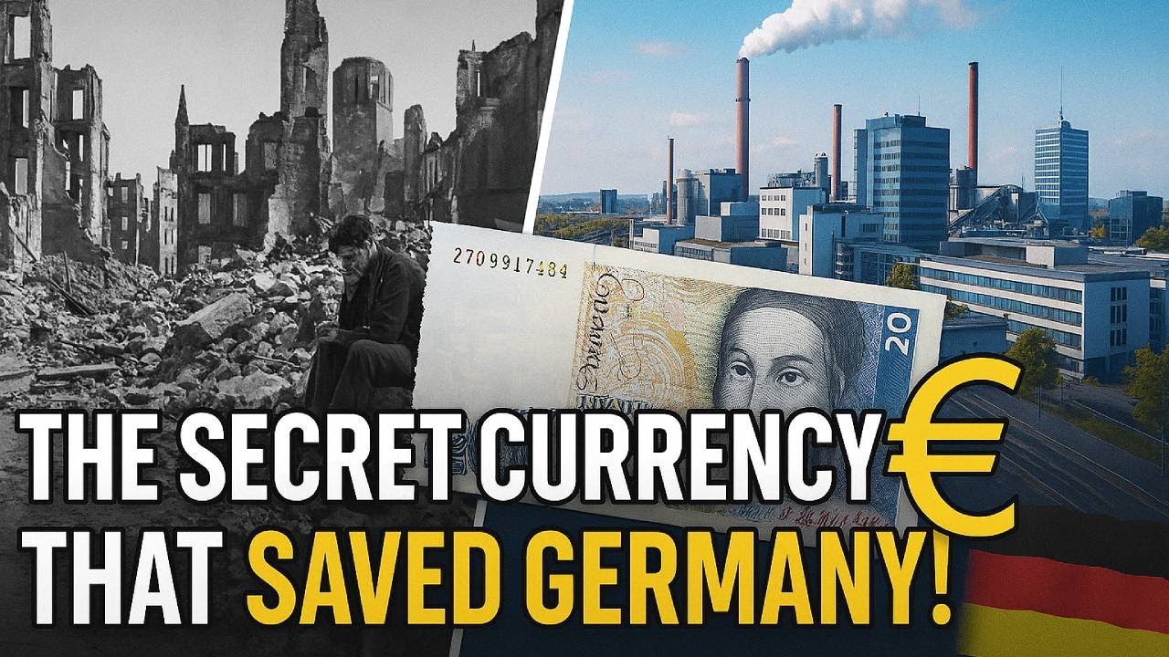 Объяснение послевоенного валютного чуда Германии #ЭкономическоеЧудоГермания #ВалютнаяРеформа1948