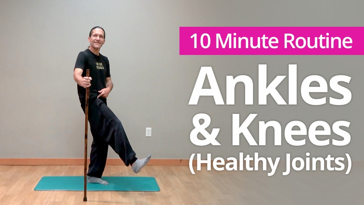 Healthy Joints: Ankle & Knee Pain Relief & Mobility Exercises | 10-Minute Daily Routine