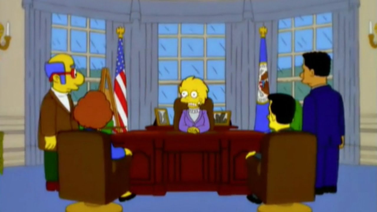 The Simpsons Predicted Donald Trump's Presidential Win 16 Years Ago