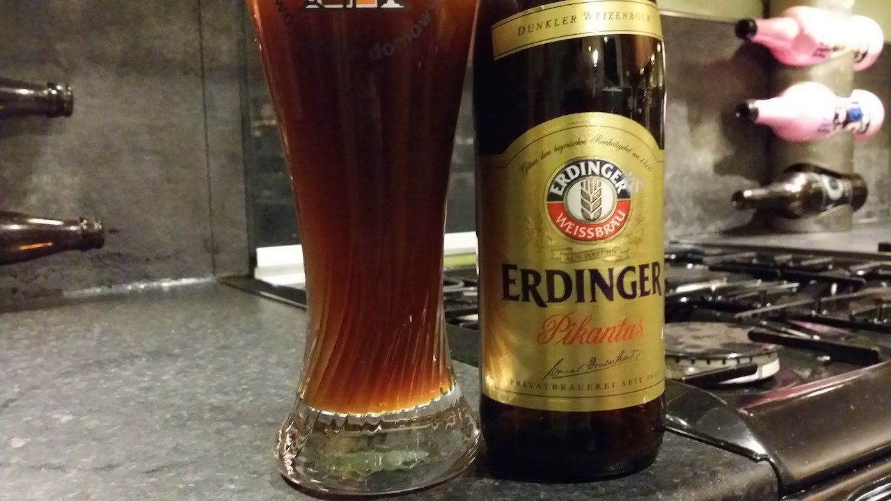 Erdinger Pikantus Dunkler Weizenbock | German Craft Beer Review
