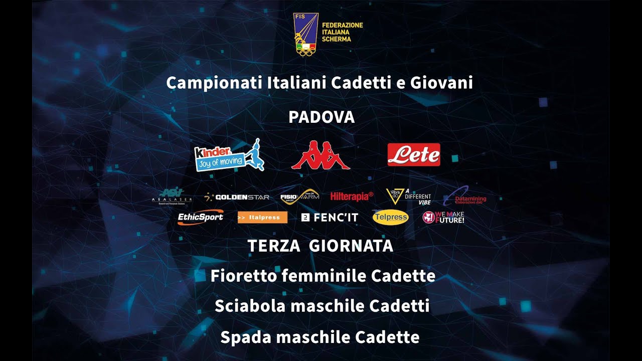 Campionati Italiani Cadetti e Giovani Padova 2023 | terza giornata