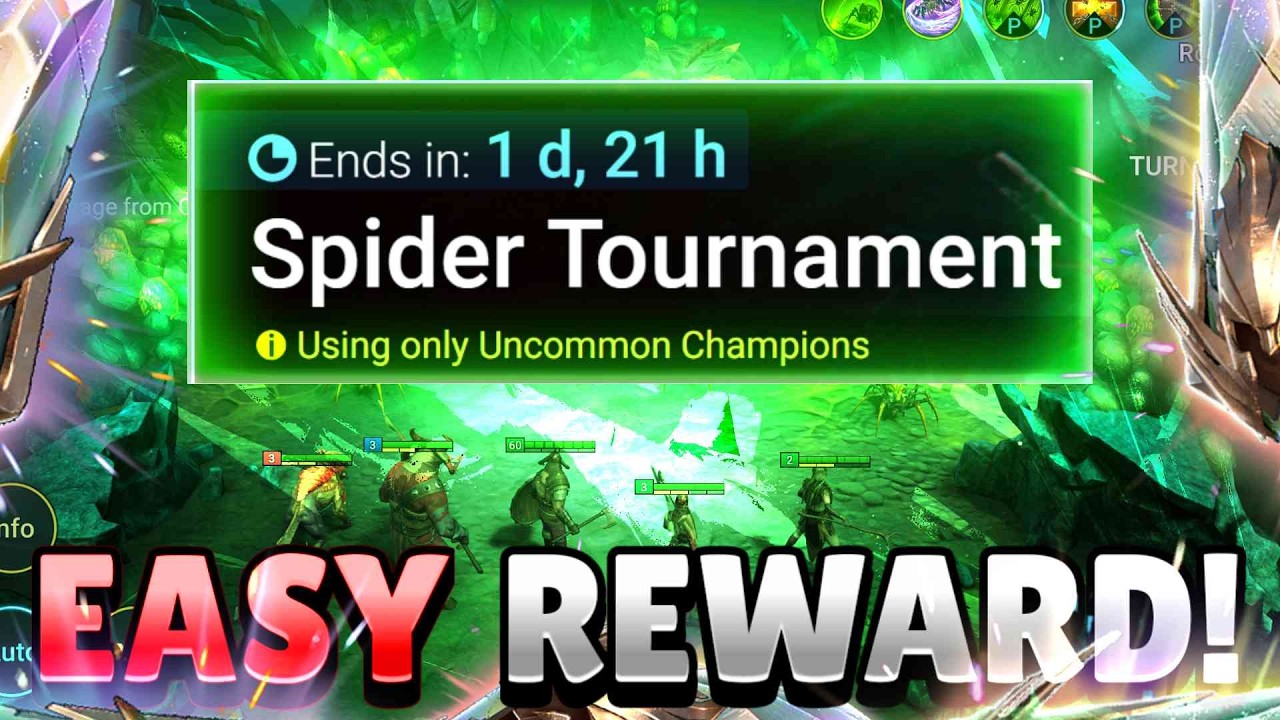 UNCOMMON SOLOS Spider Event EASILY! | Raid: Shadow Legends