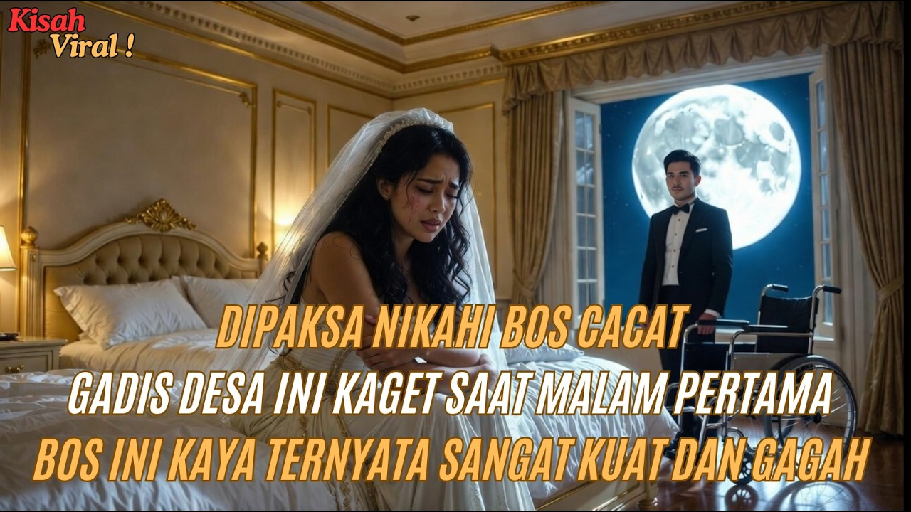 Menangis Dipaksa Nikahi Bos Cacat, Gadis Ini Kaget Setengah Mati Saat Malam Pertama, Suaminya...
