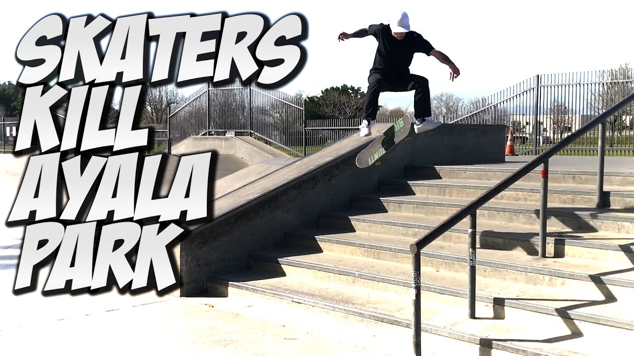 SKATERS KILL AYALA SKATE PARK !!! - A DAY WITH NKA -