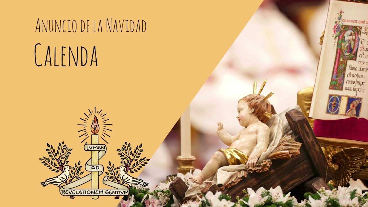 Anuncio de la Navidad - Calenda - Cantada en Castellano con Órgano