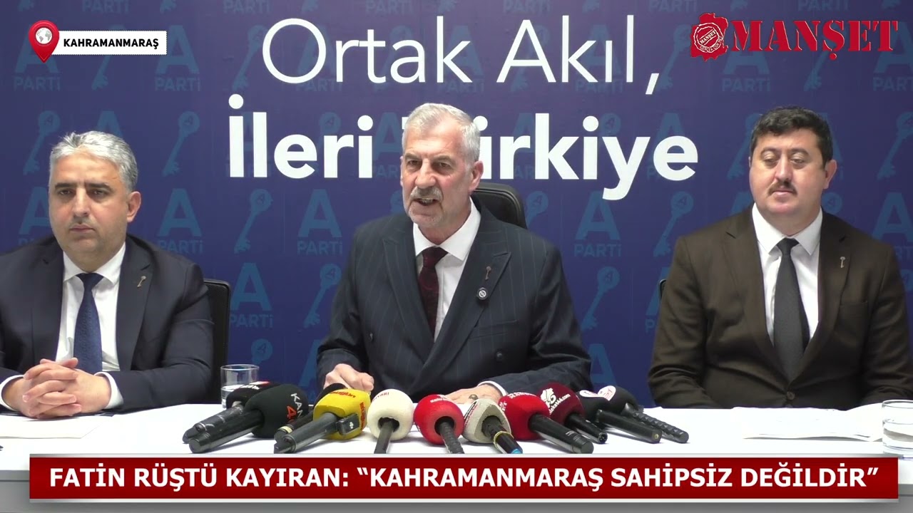 Fatin Rüştü Kayıran:  “Bu şehir, sahipsizliğin ve liyakatsizliğin ağırlığı altında eziliyor “
