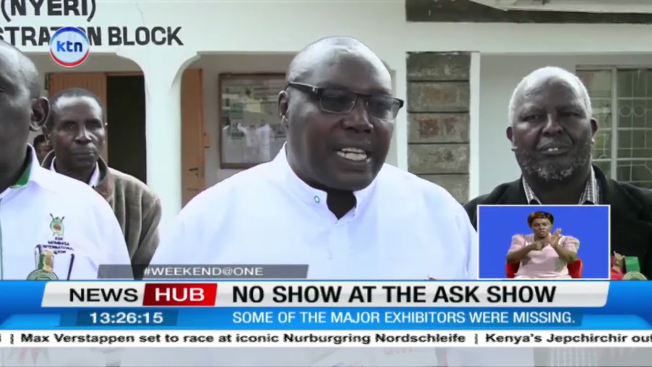 Central Kenya ASK Show ends with low turnout and questions over missing agricultural institutions li