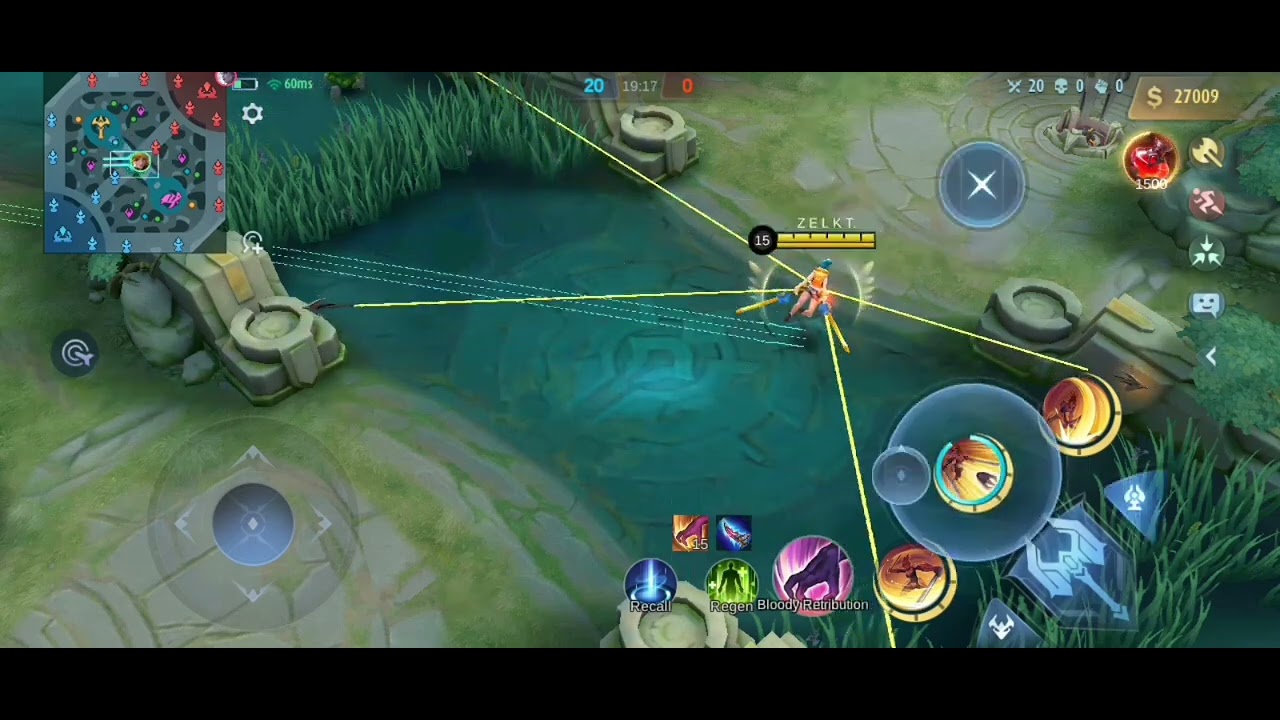 Fanny freestyle sambil geser map