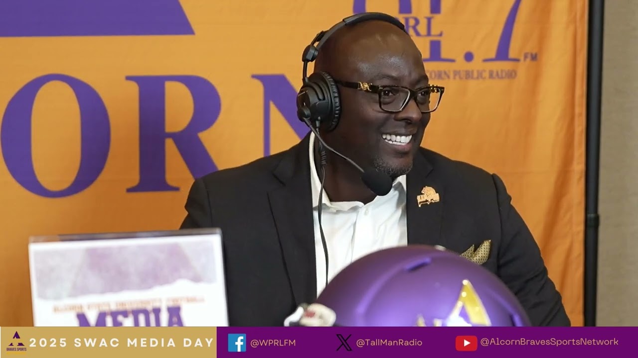 2025 SWAC Media Day UAPB Coach Alonzo Hampton