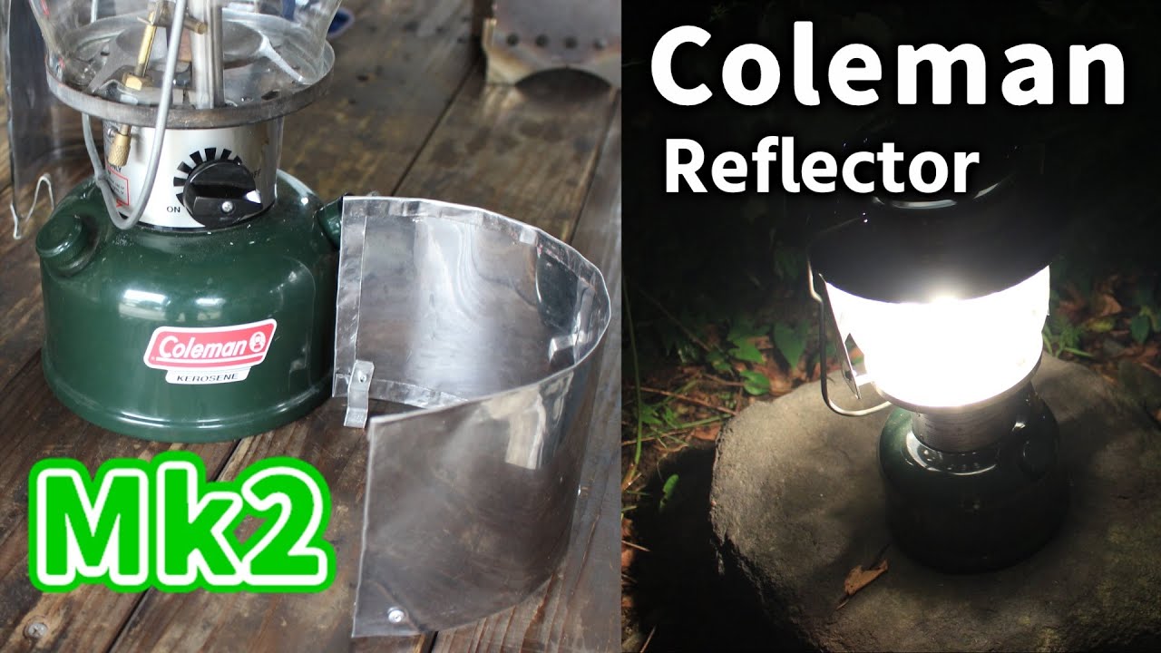 Сделать отражатель Мк2 для керосинового фонаря Coleman 639c / Make a reflector for Coleman lantern