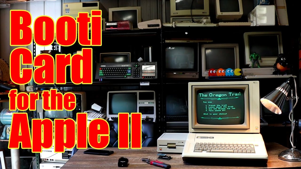 Booti Card for the Apple II (and using it to make disks for other Apple II's)