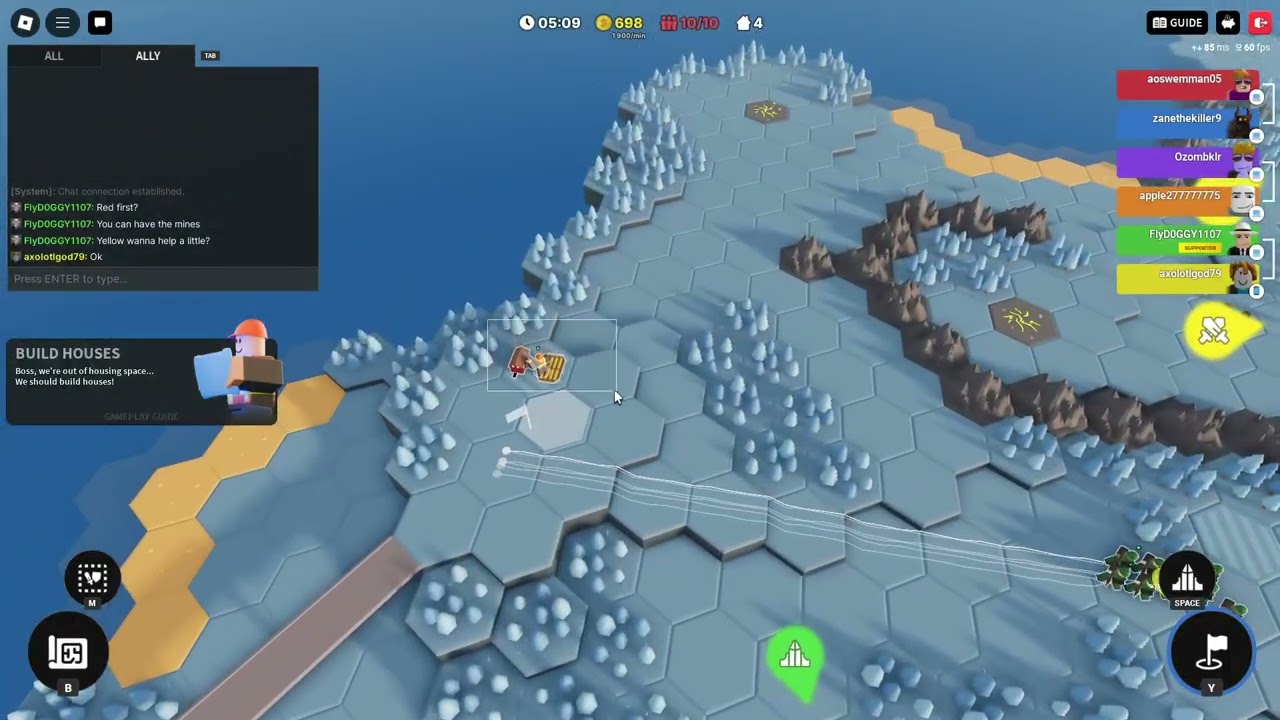 Mini Empires Hour of Strategy | Epic Battles & Alliances | Roblox Gameplay
