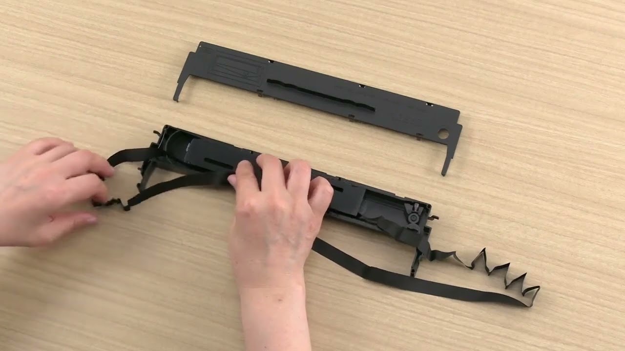 Replacing the Ink Ribbon  (LX-300+II/1170II/LQ-300+II) / リボンパックの交換方法（VP-700U/7P1VP80K）