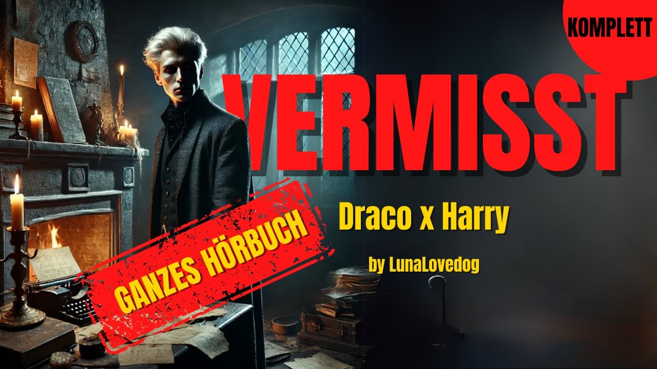 GANZES HÖRBUCH Vermisst 🕵🏼 - Drarry - FanFiktion - Harry Potter Hörbuch German Audiobook