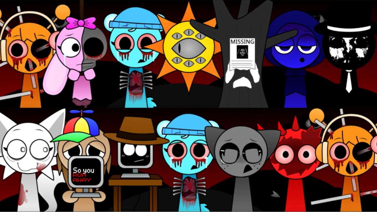 Sprunki Retextured SWAPPED But Amusing Version🤭😸incredibox sprunki animation