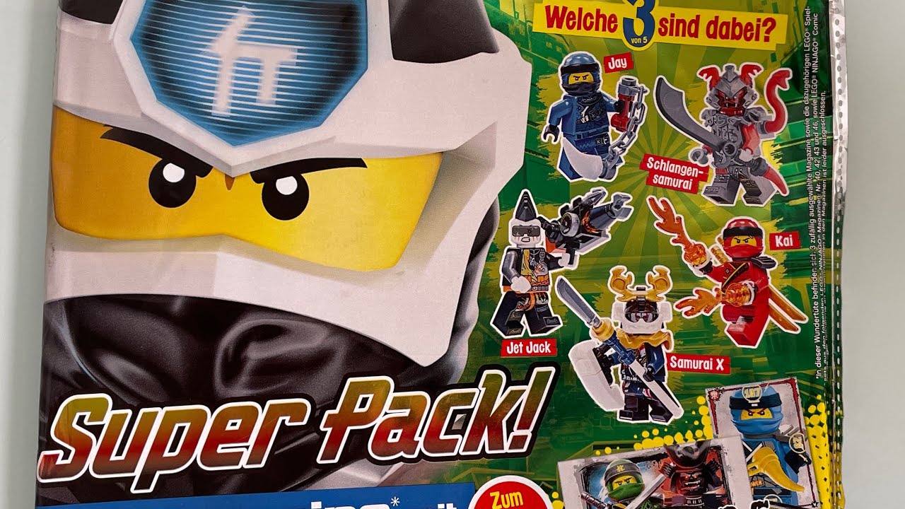 NEUE Lego Ninjago Super Pack 2 Wundertüten auspacken