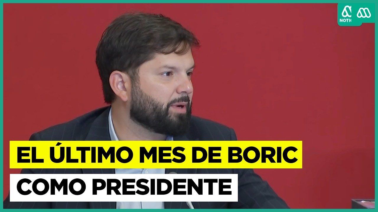 Gabriel  Boric y José Antonio Kast se preparan a un mes del cambio de mando en Chile