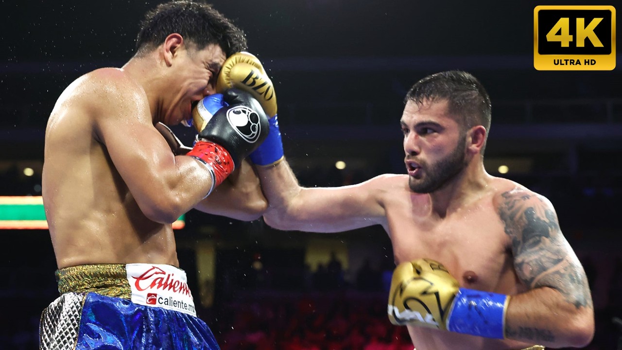 Хайме Мунгия (МЕКСИКА) против Эрика Базиняна (КАНАДА) | 4K &ndash; ПОЛНЫЕ ОСОБЕННОСТИ #бокс #спорт #бой