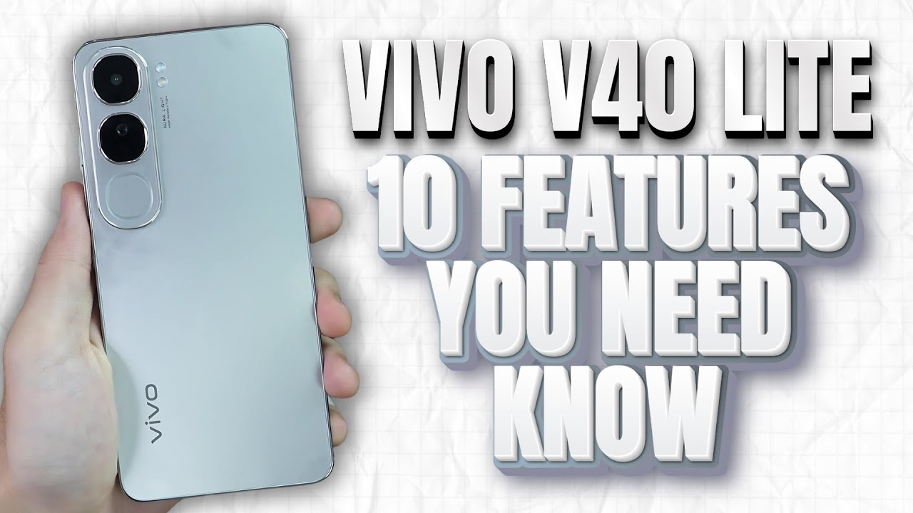 Vivo V40 Lite Tips and Tricks | 10 Special Features you need know