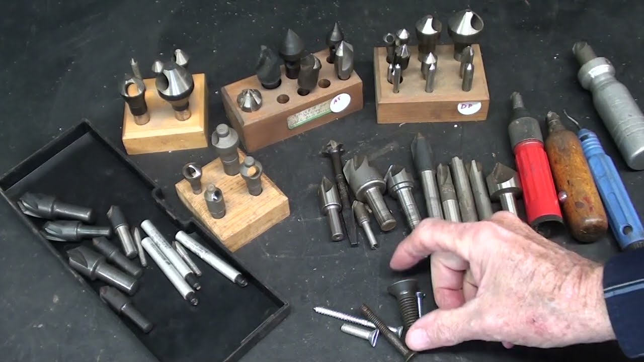 COUNTERSINKS EXPLAINED short #34 tubalcain mrpete