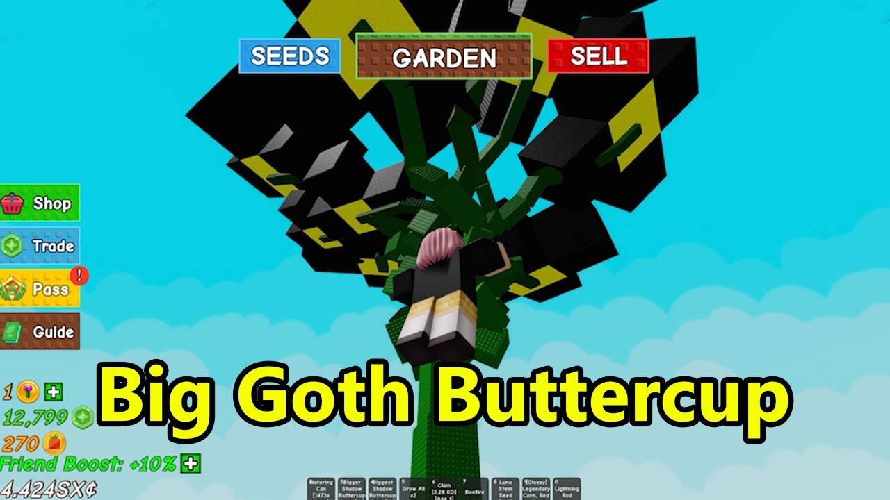 BUTTERCUP HAS GOT TO GO | Grow a Garden