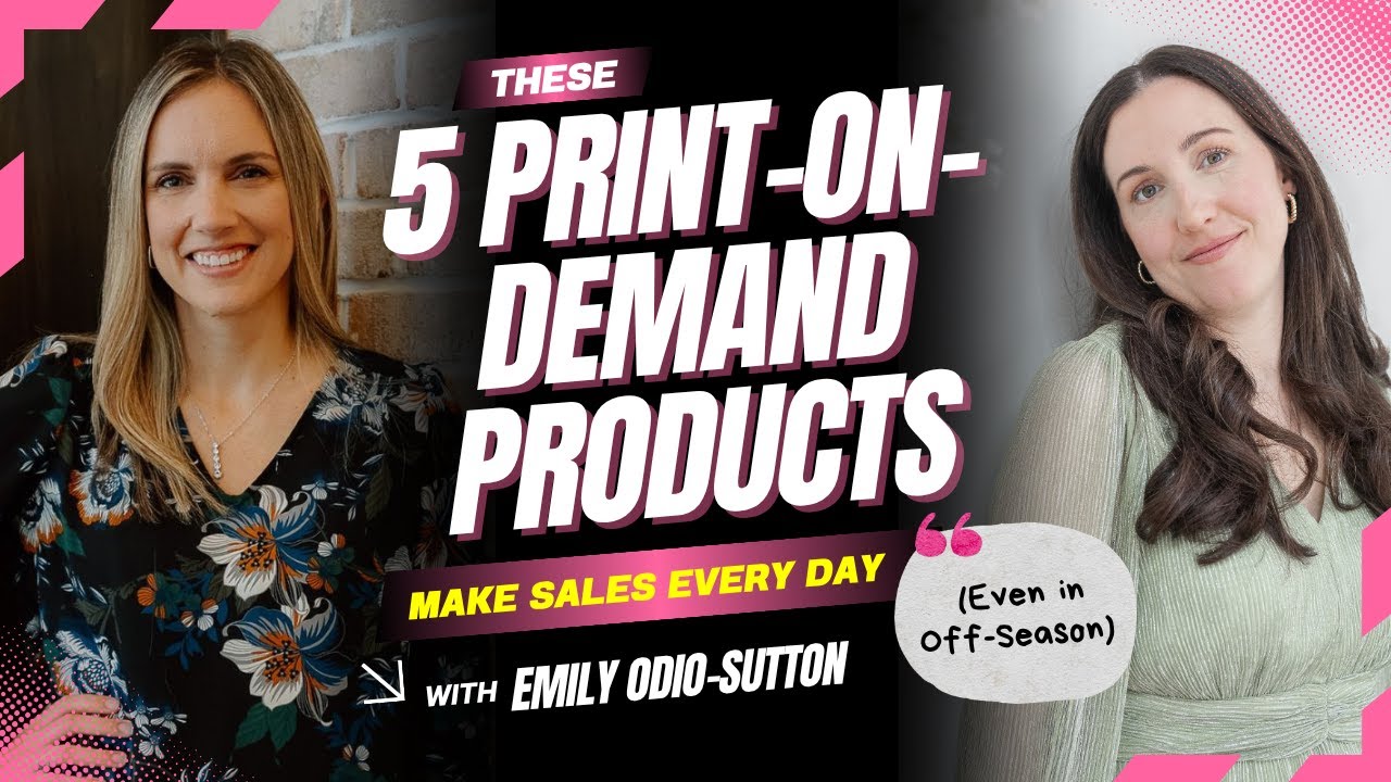 These 5 Print-on-Demand Products Make Sales Every Day (Even in Off-Season)