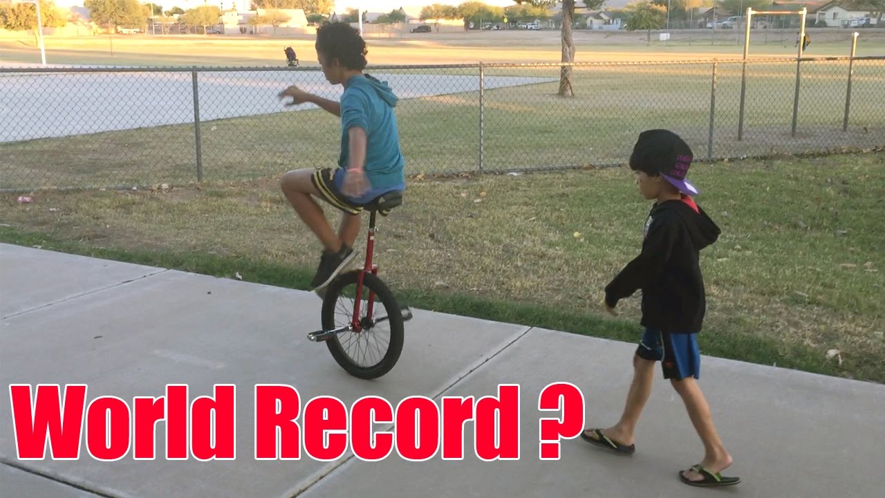 World Record Longest WheelWalk On Unicycle?